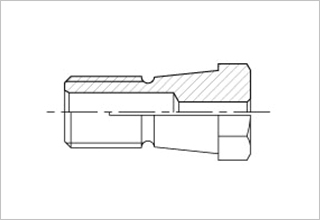 エアツール用コレット,コレットチャック