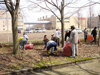 近隣地域の美化活動
